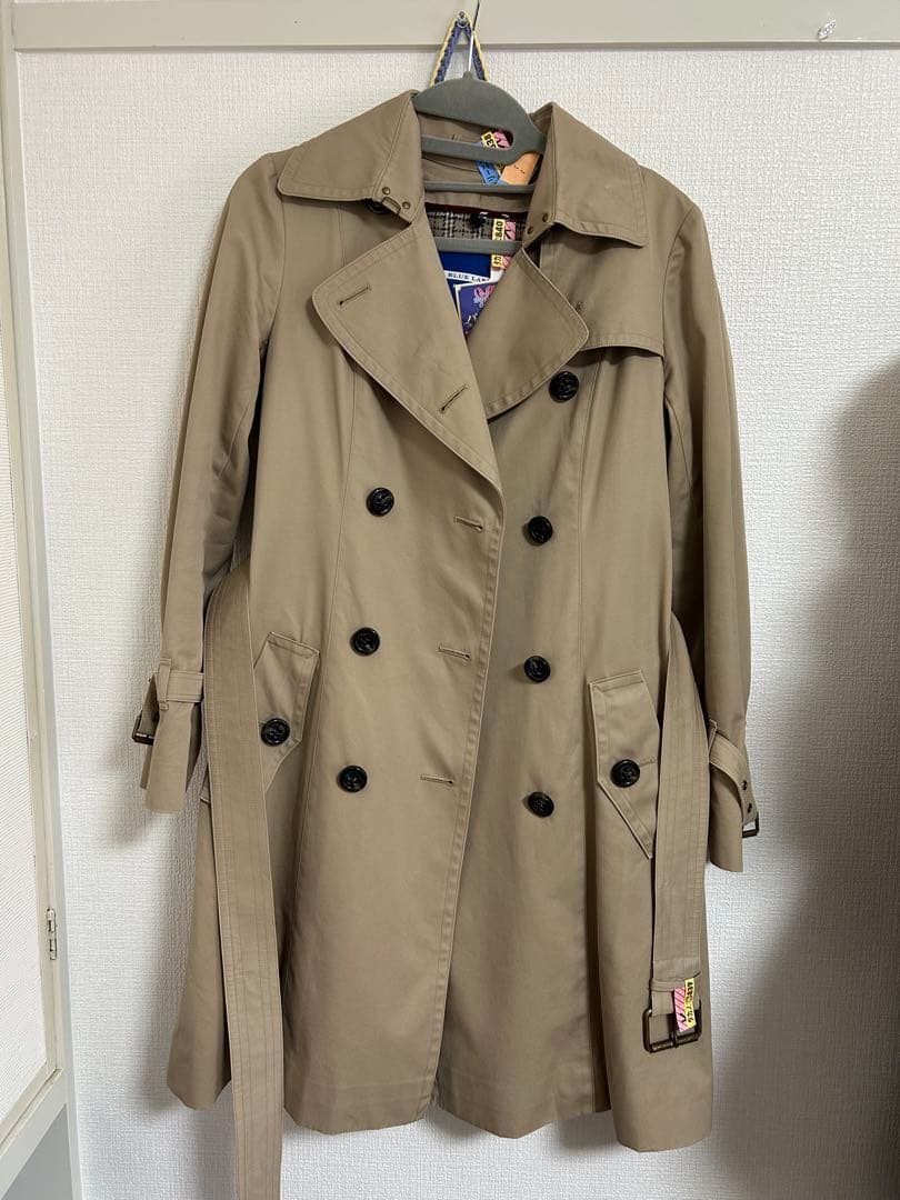 【クリーニング済み】Burberry ベージュ　トレンチコート　ライナー付き