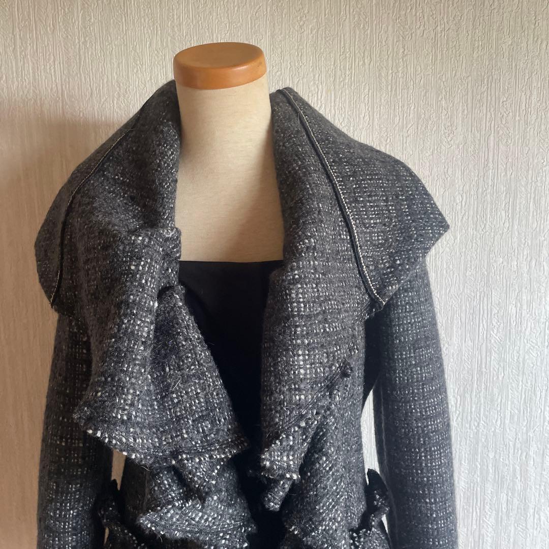 MARITHE + FRANCOIS GIRBAUD フリルテーラードジャケット