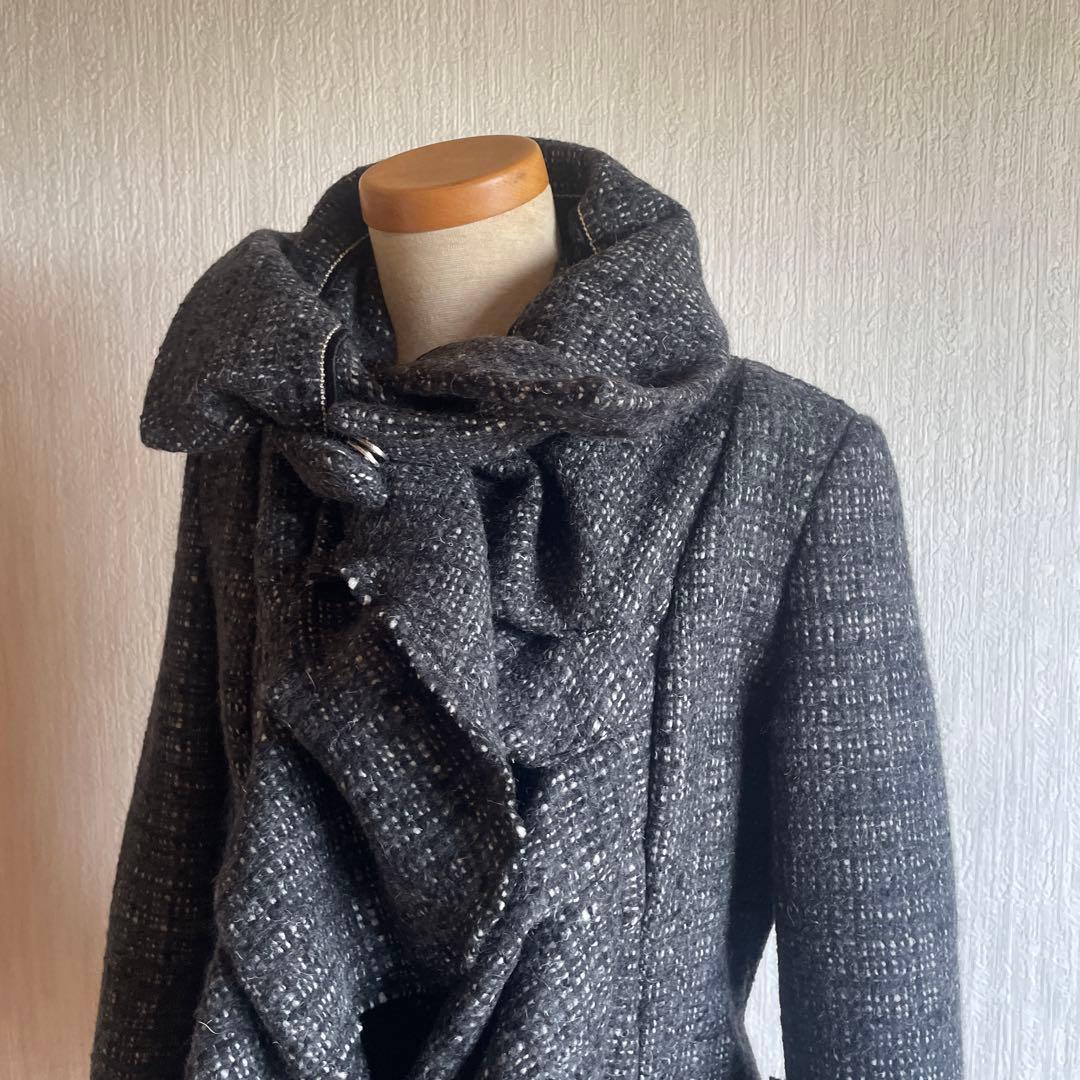 MARITHE + FRANCOIS GIRBAUD フリルテーラードジャケット