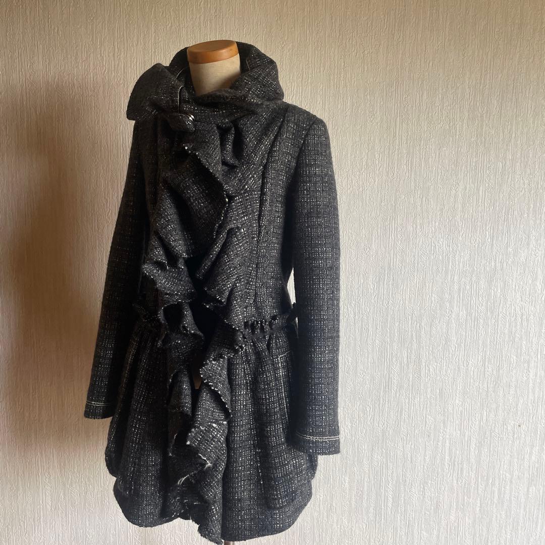 MARITHE + FRANCOIS GIRBAUD フリルテーラードジャケット