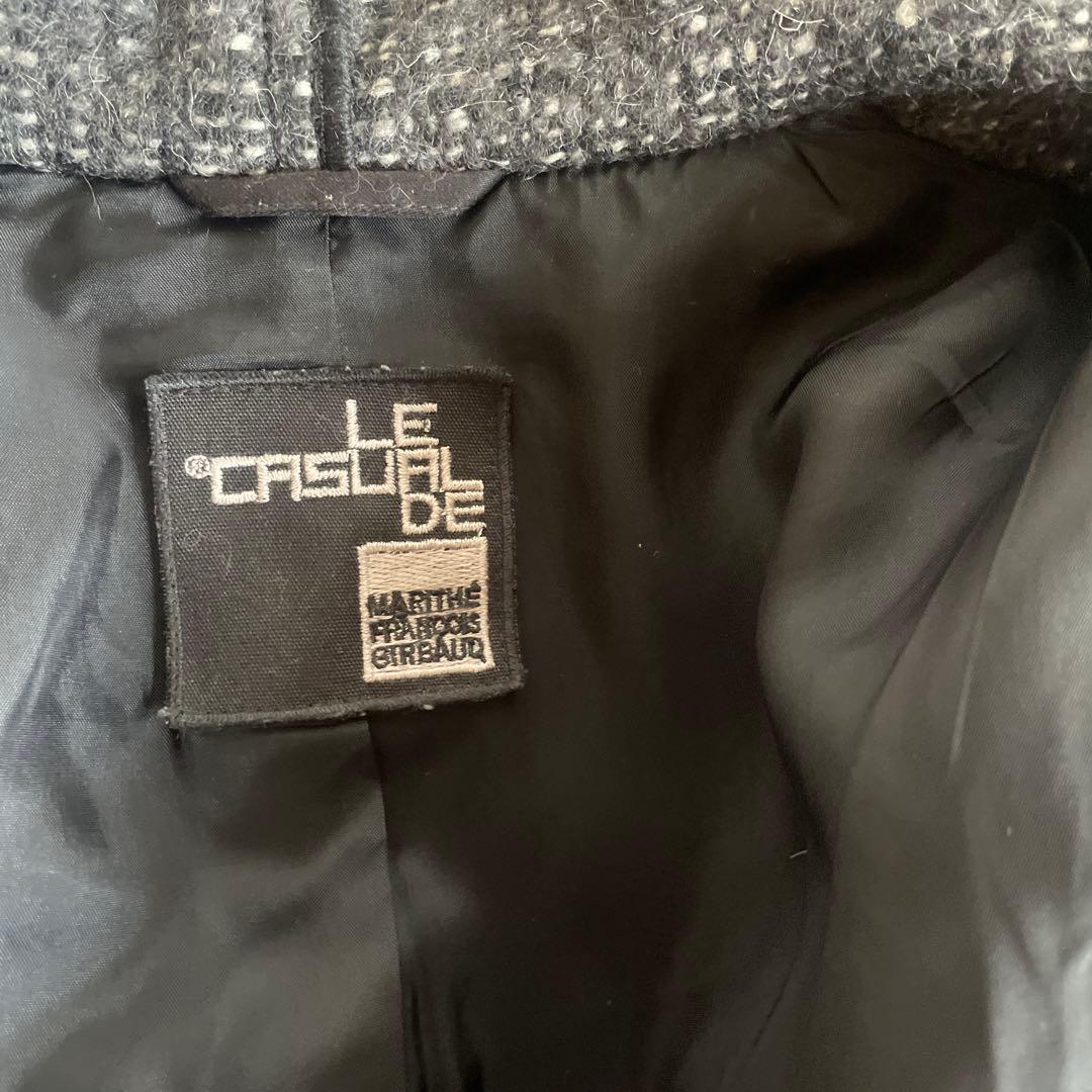 MARITHE + FRANCOIS GIRBAUD フリルテーラードジャケット