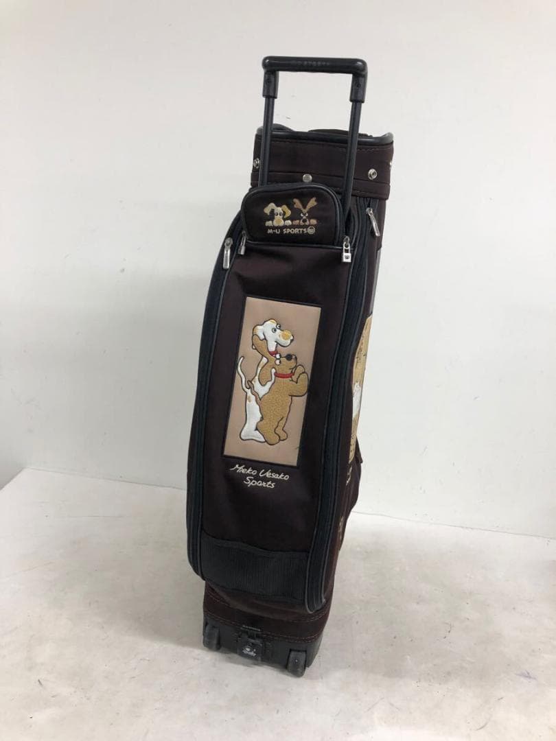 M・U SPORTS ミエコウエサコ★キャスター付き　 キャディバッグ