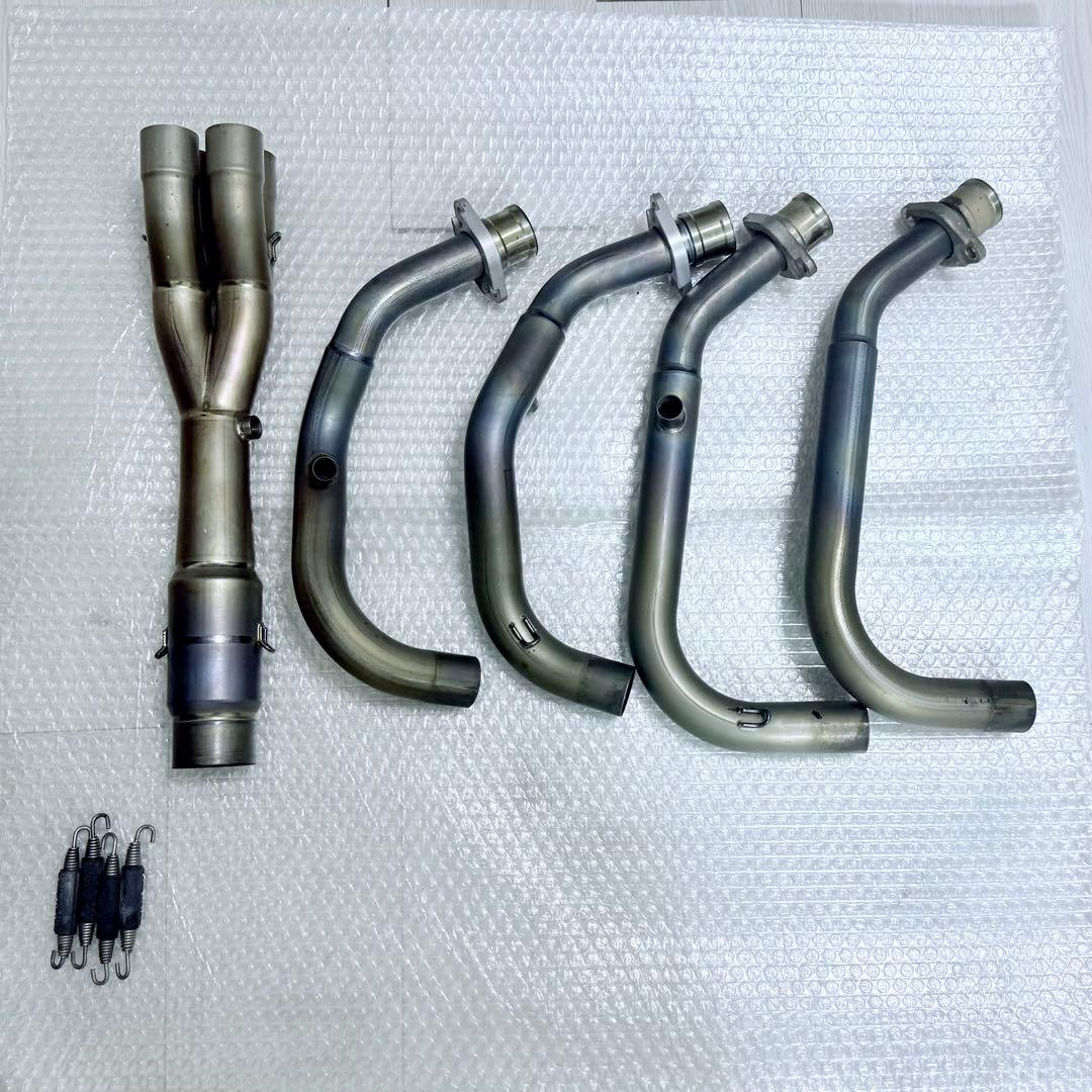 ZX25R トリックスター チタンエキゾーストパイプ【JMCA】