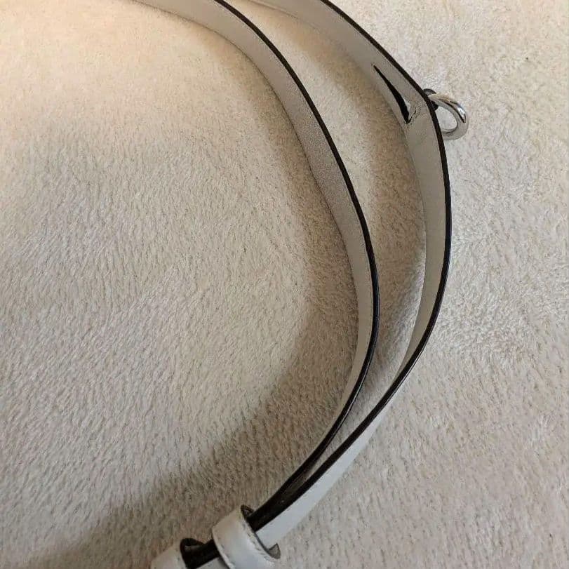 COACH Shoulder Bag Signature WHITE コーチ