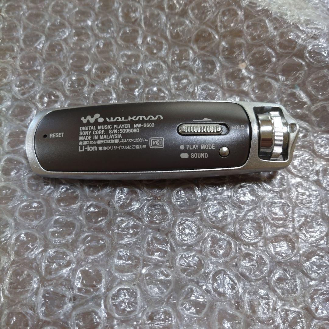 ソニーウォークマン　NW−S603　管理ナンバー6841