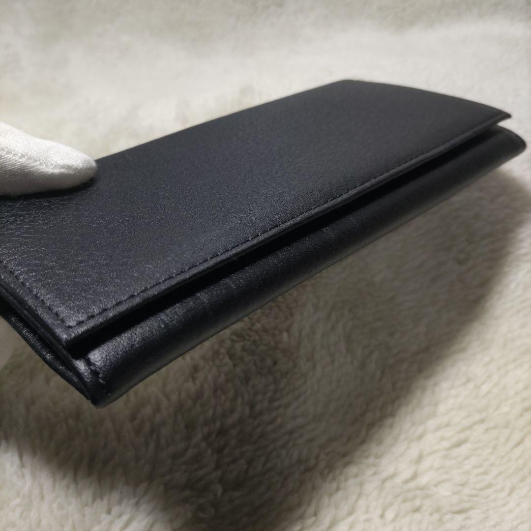 皇居　皇室　限定　長財布　折り財布　本革　黒