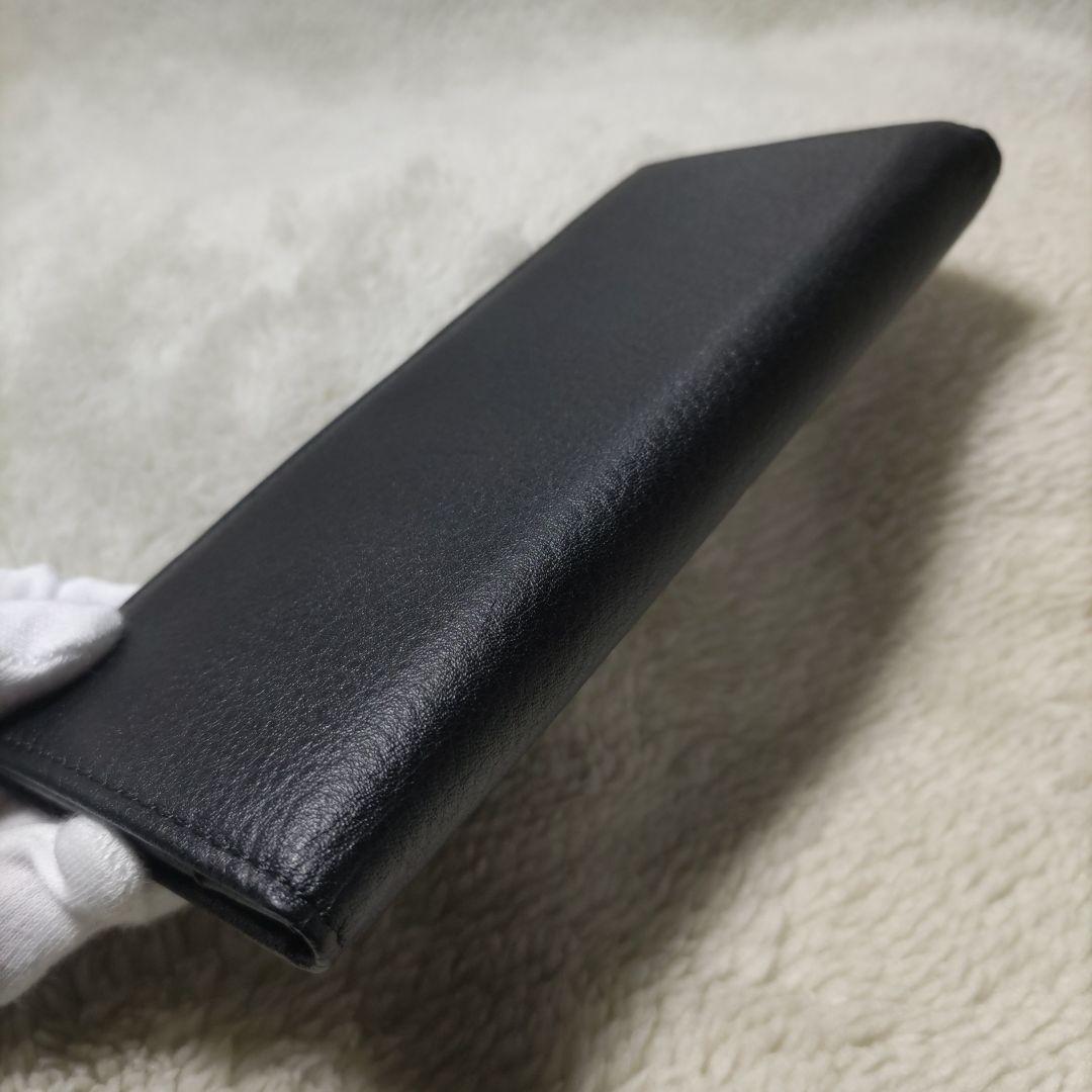 皇居　皇室　限定　長財布　折り財布　本革　黒