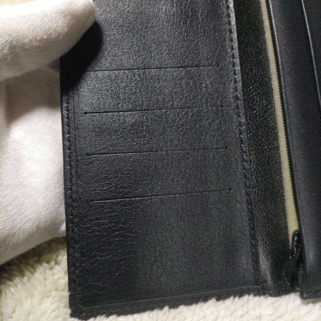 皇居　皇室　限定　長財布　折り財布　本革　黒