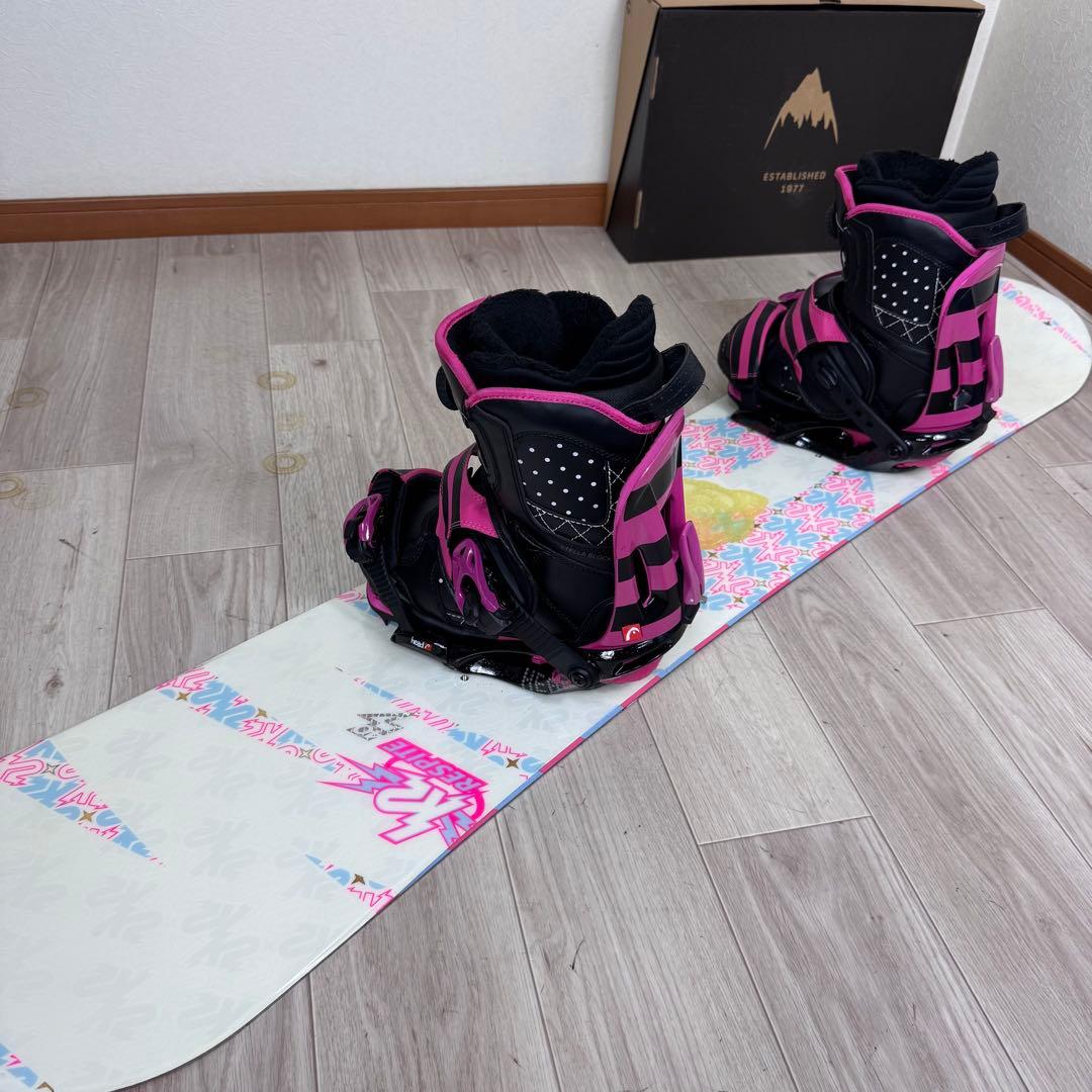 専用K2 RESQUE スノーボードセット 140cm ブーツ23.5cm