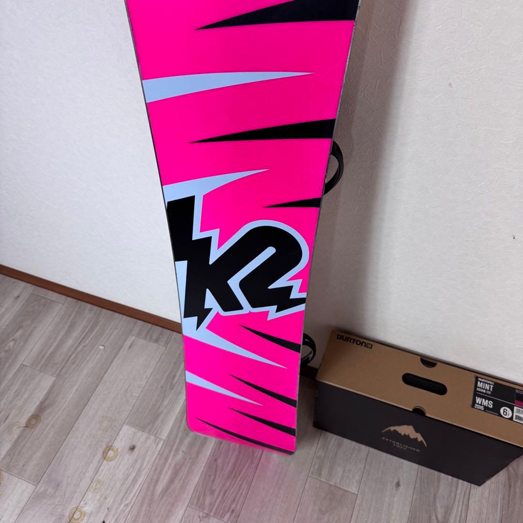 専用K2 RESQUE スノーボードセット 140cm ブーツ23.5cm