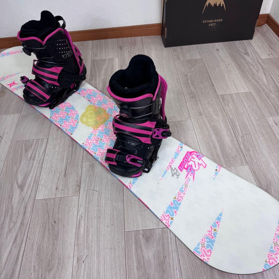 専用K2 RESQUE スノーボードセット 140cm ブーツ23.5cm