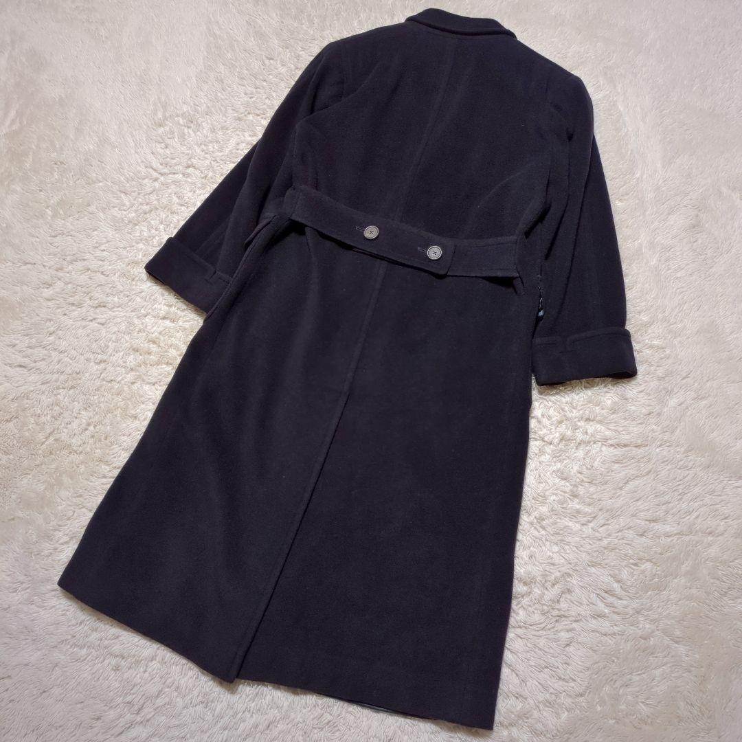 希少美品！ラルフローレン　カシミヤ混ダブルロングチェスターコート　L　USA製