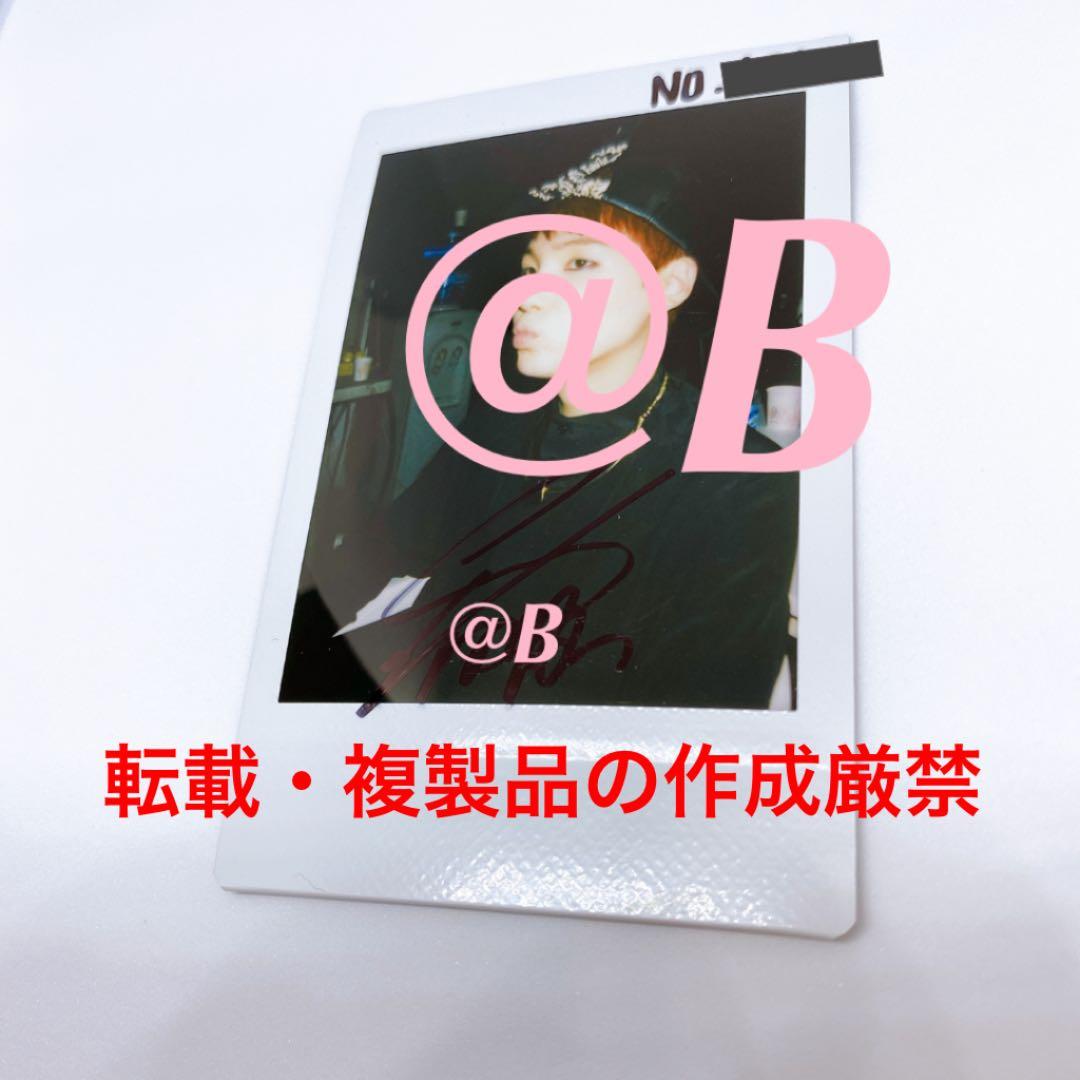 BTS DARK&WILD 初回生産盤 チェキ ポラロイド SUGA