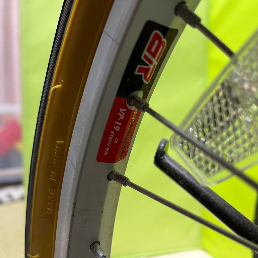 キャプテンスタッグ 折りたたみ自転車 FDB206 ギア付き　長期保管品