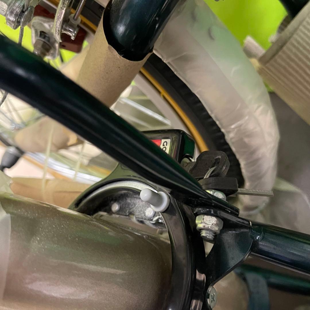 キャプテンスタッグ 折りたたみ自転車 FDB206 ギア付き　長期保管品