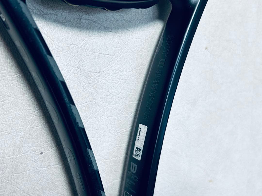 希少 2本 ウィルソン プロスタッフ97 ナイトセッション レザーグリップV13