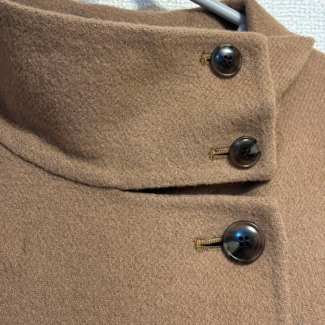 美品⭐︎スローブイエナ スタンドカラーダブルフェイスポンチョ35,200円