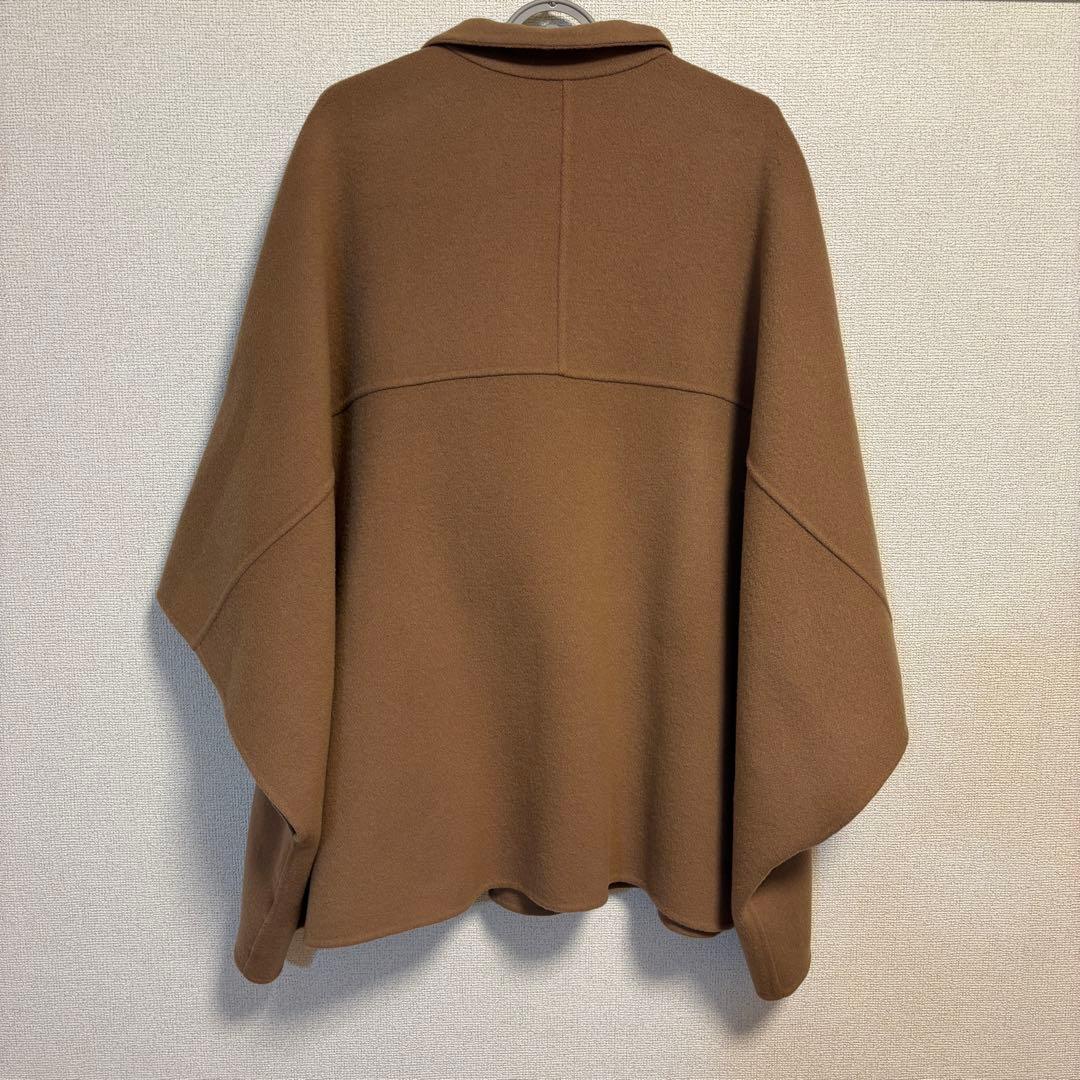 美品⭐︎スローブイエナ スタンドカラーダブルフェイスポンチョ35,200円