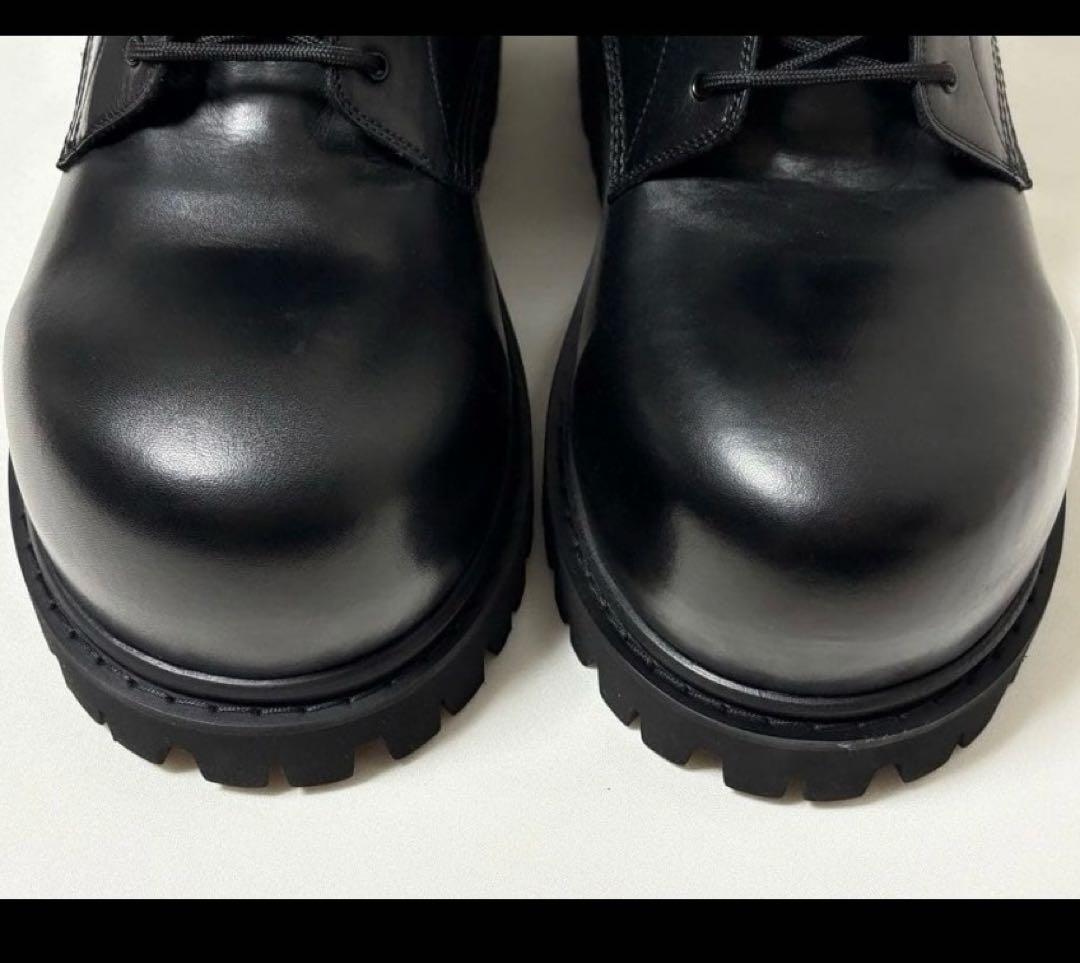BALENCIAGA バレンシアガ STOMPERワークブーツレースアップブーツ