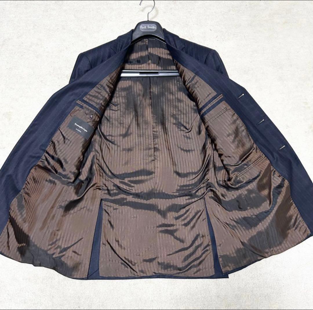 美品　エルメネジルドゼニア　スーツセットアップ　ビジネス　現行　近年モデル