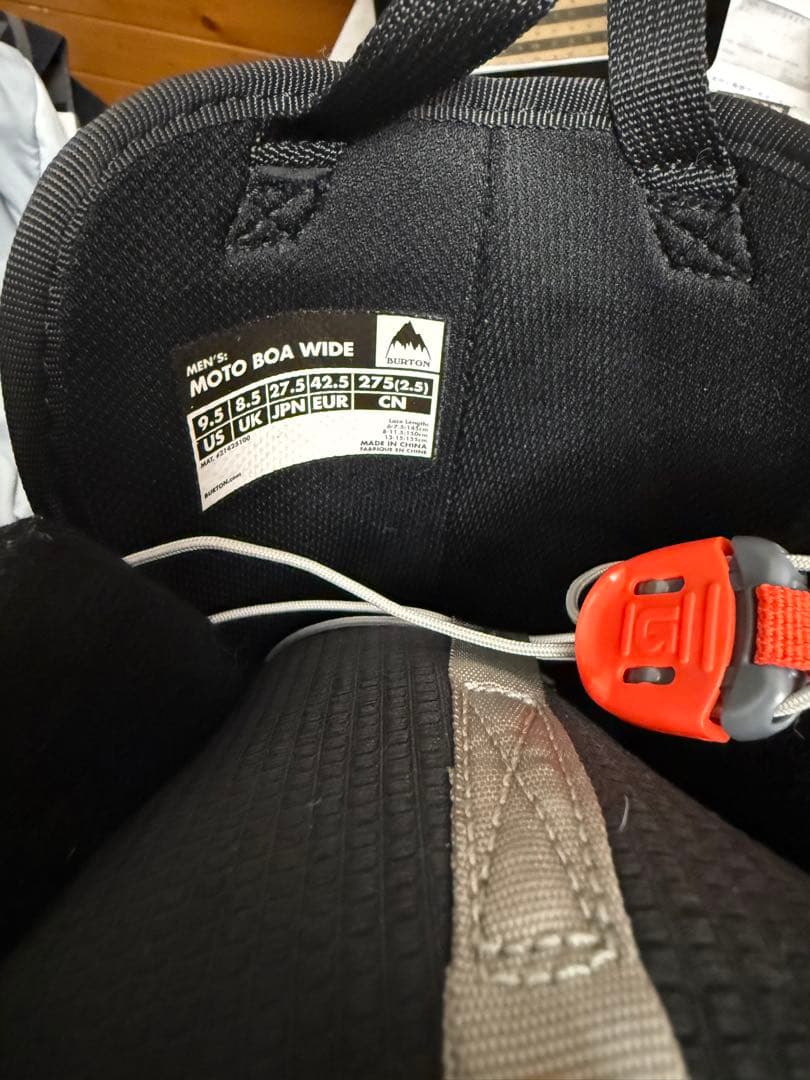 けんけん　BURTON MOTO WIDE BOA スノーボードブーツ