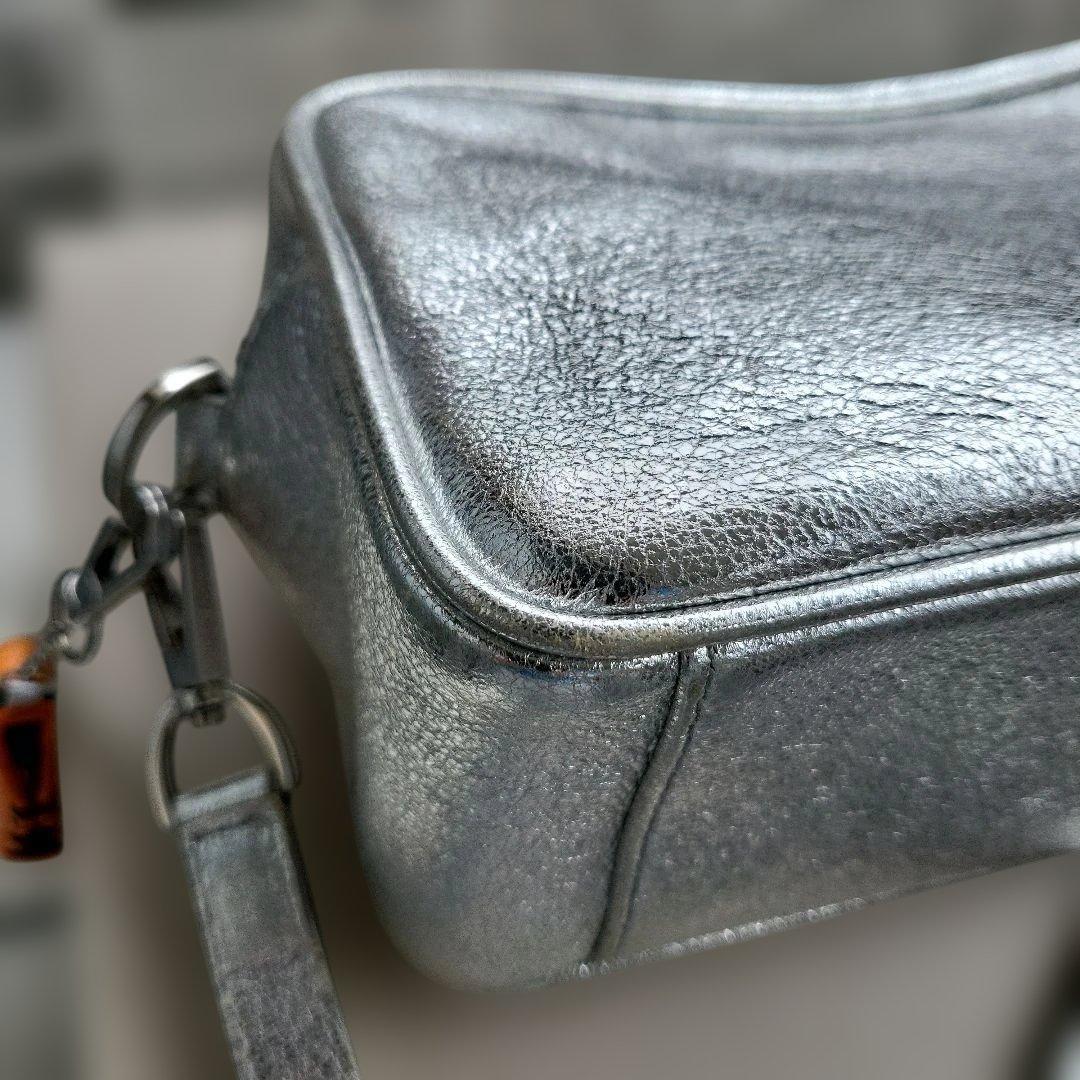 ゴールデングース ショルダーバッグ シルバー 斜めがけななめがけ 銀色 星スター