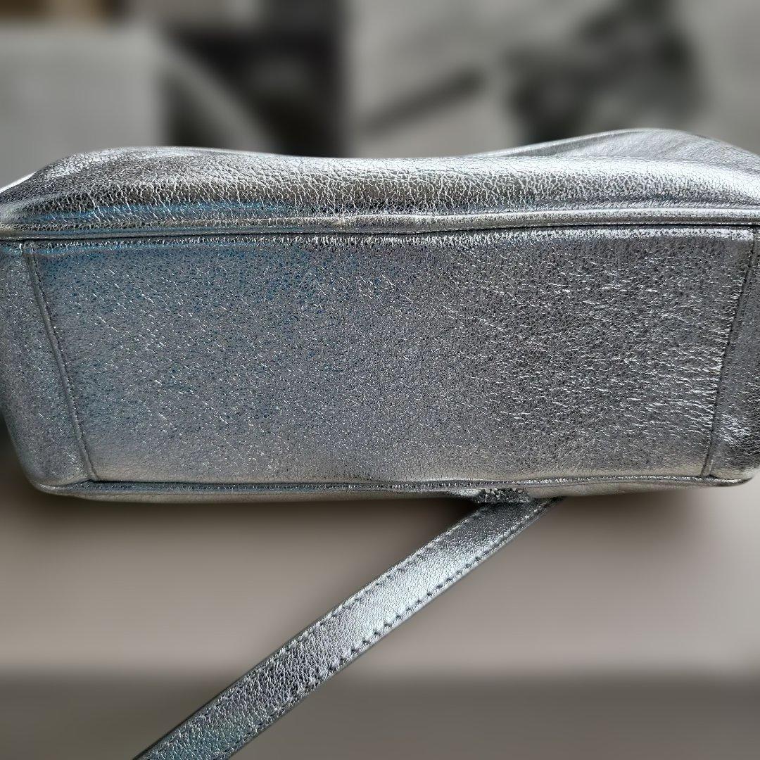 ゴールデングース ショルダーバッグ シルバー 斜めがけななめがけ 銀色 星スター