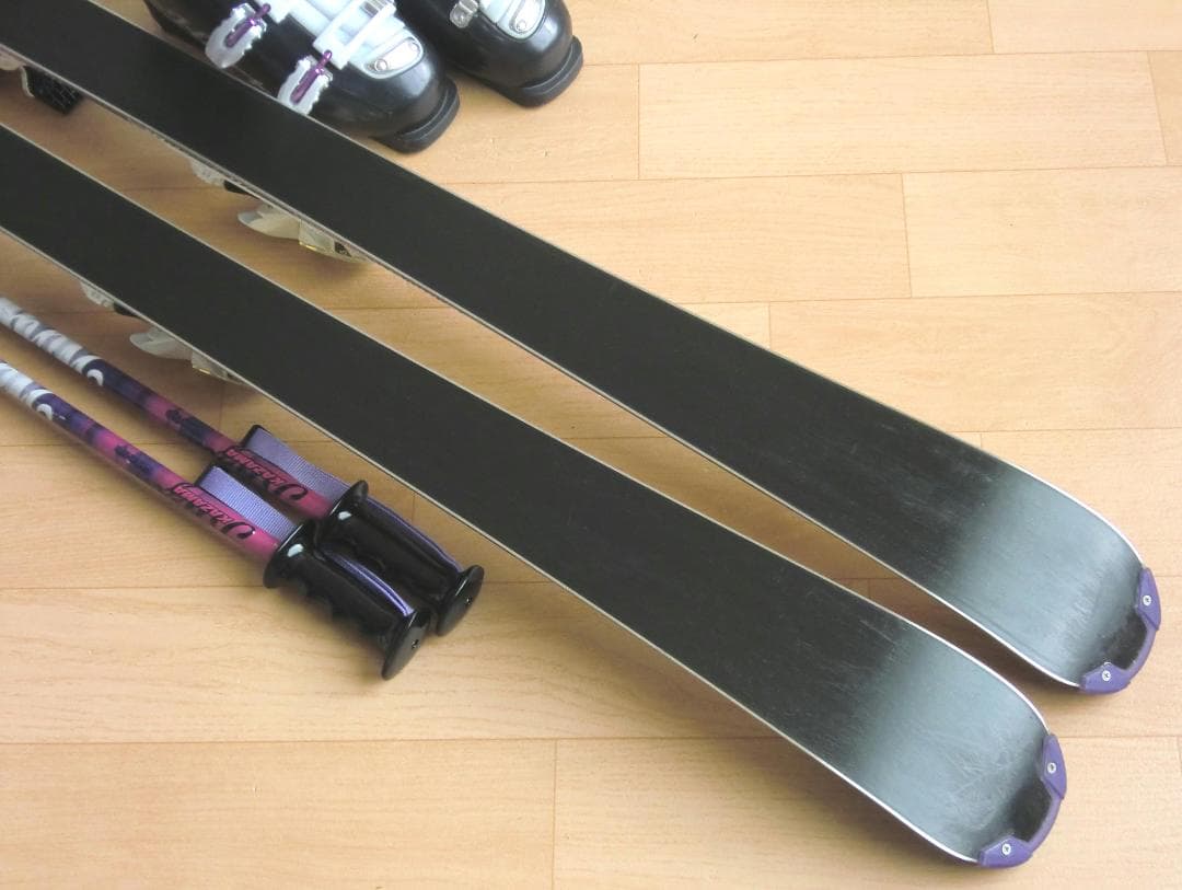 ■■送料無料■Hart■女性用スキー4点セット■板150/靴25■メンテ付■■