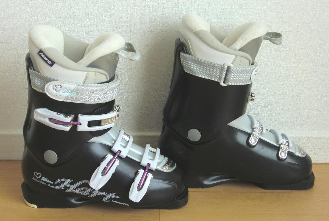 ■■送料無料■Hart■女性用スキー4点セット■板150/靴25■メンテ付■■