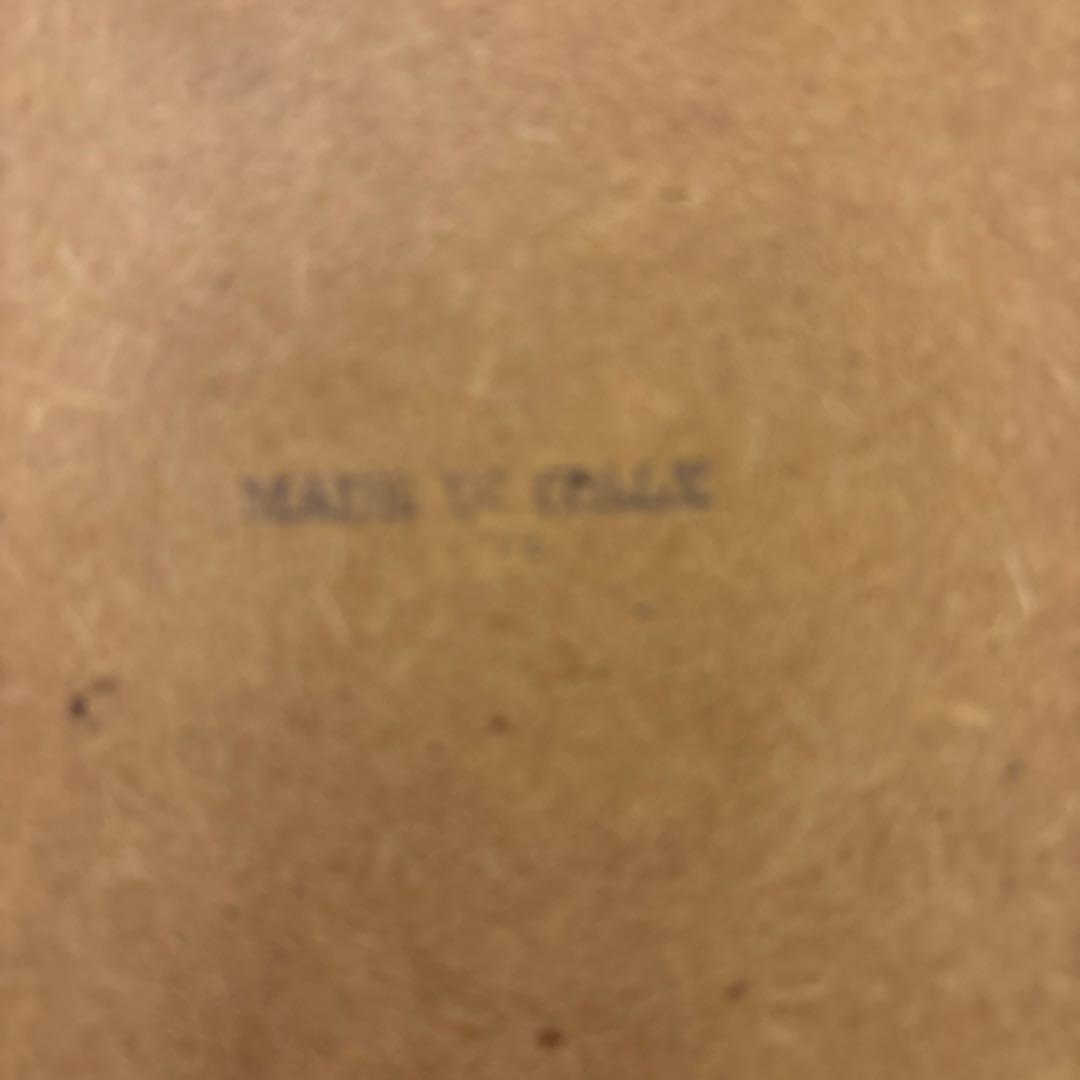 イタリア製金色装飾八角鏡