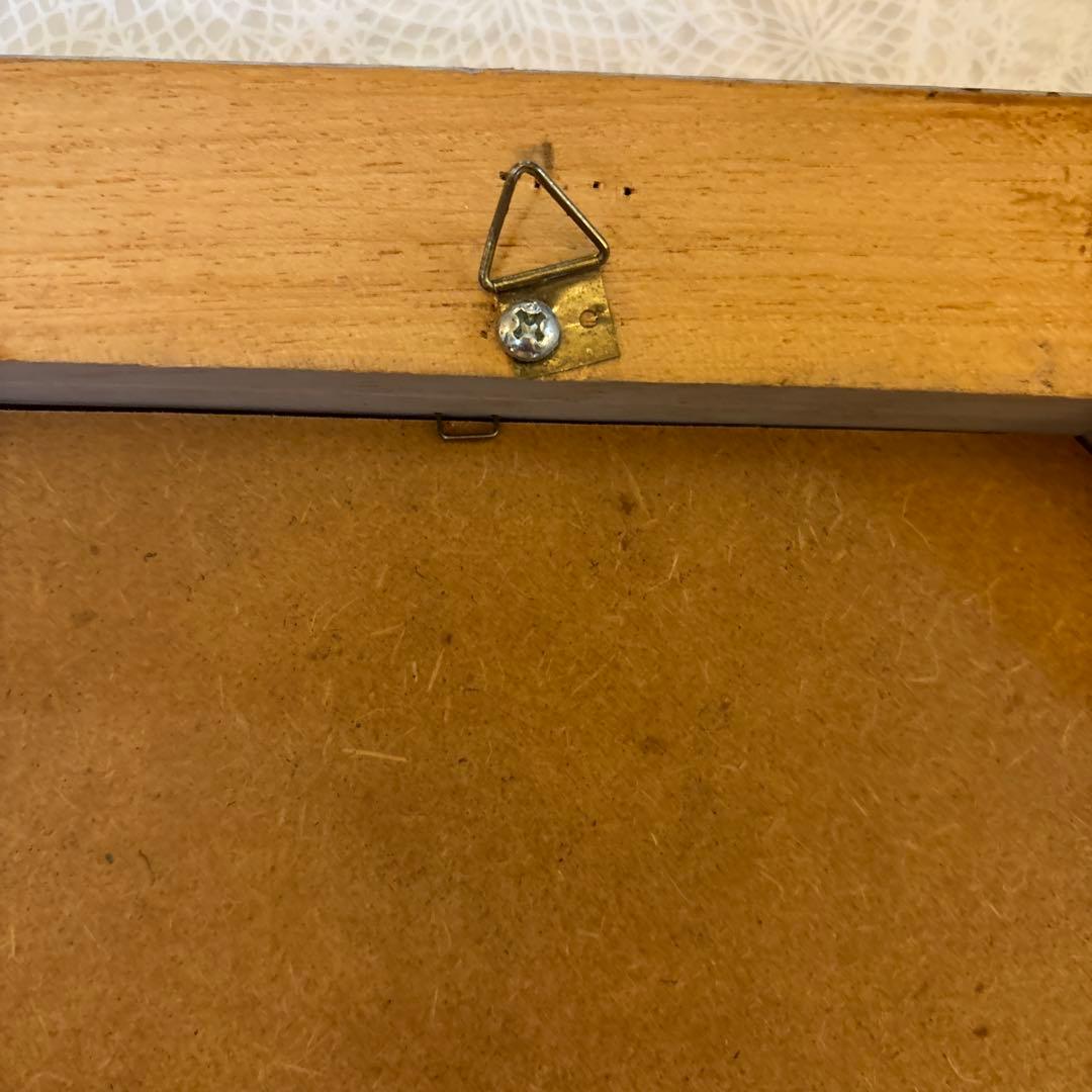 イタリア製金色装飾八角鏡