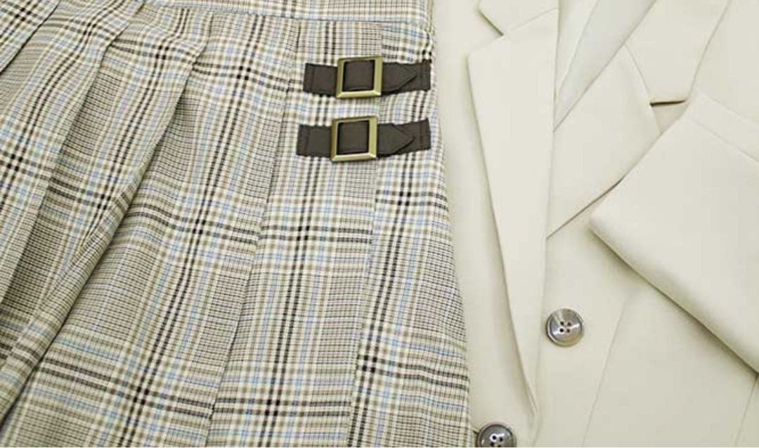 ELLE EN NOIR ベージュ スーツセット