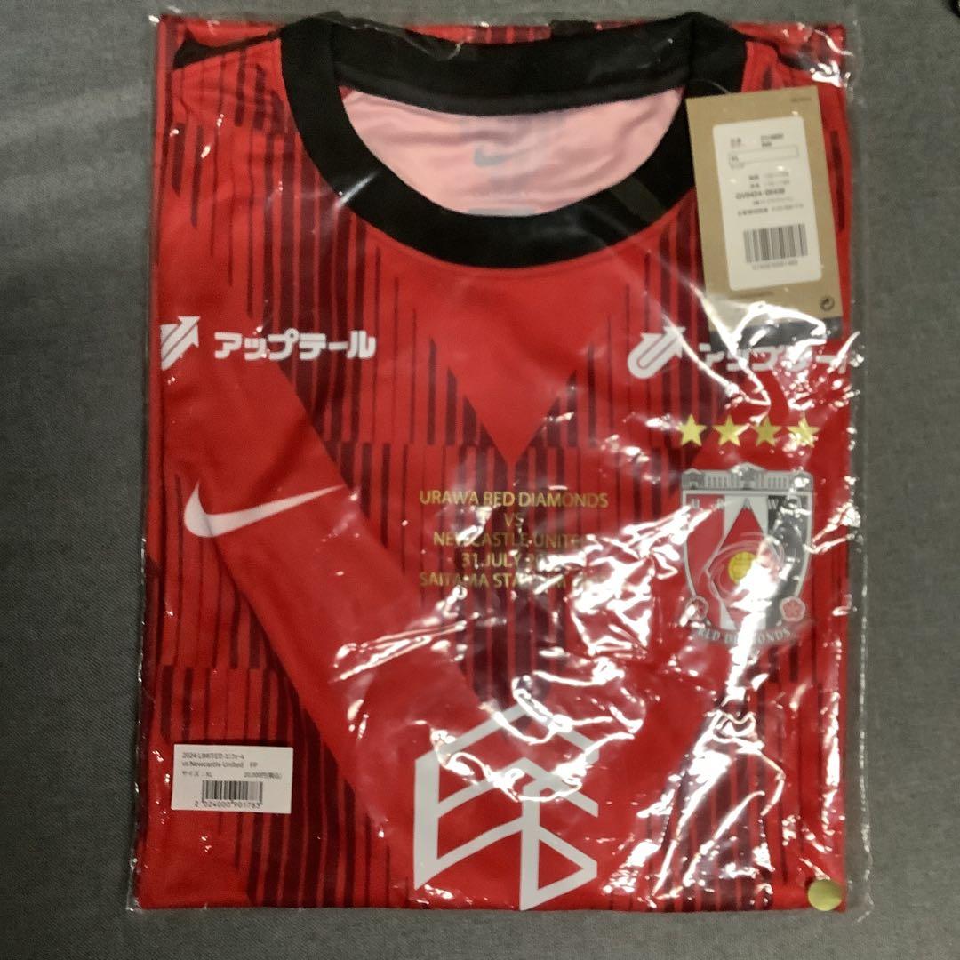 （未開封）浦和レッズ　ユニフォーム　vsニューカッスル　ＸＬサイズ