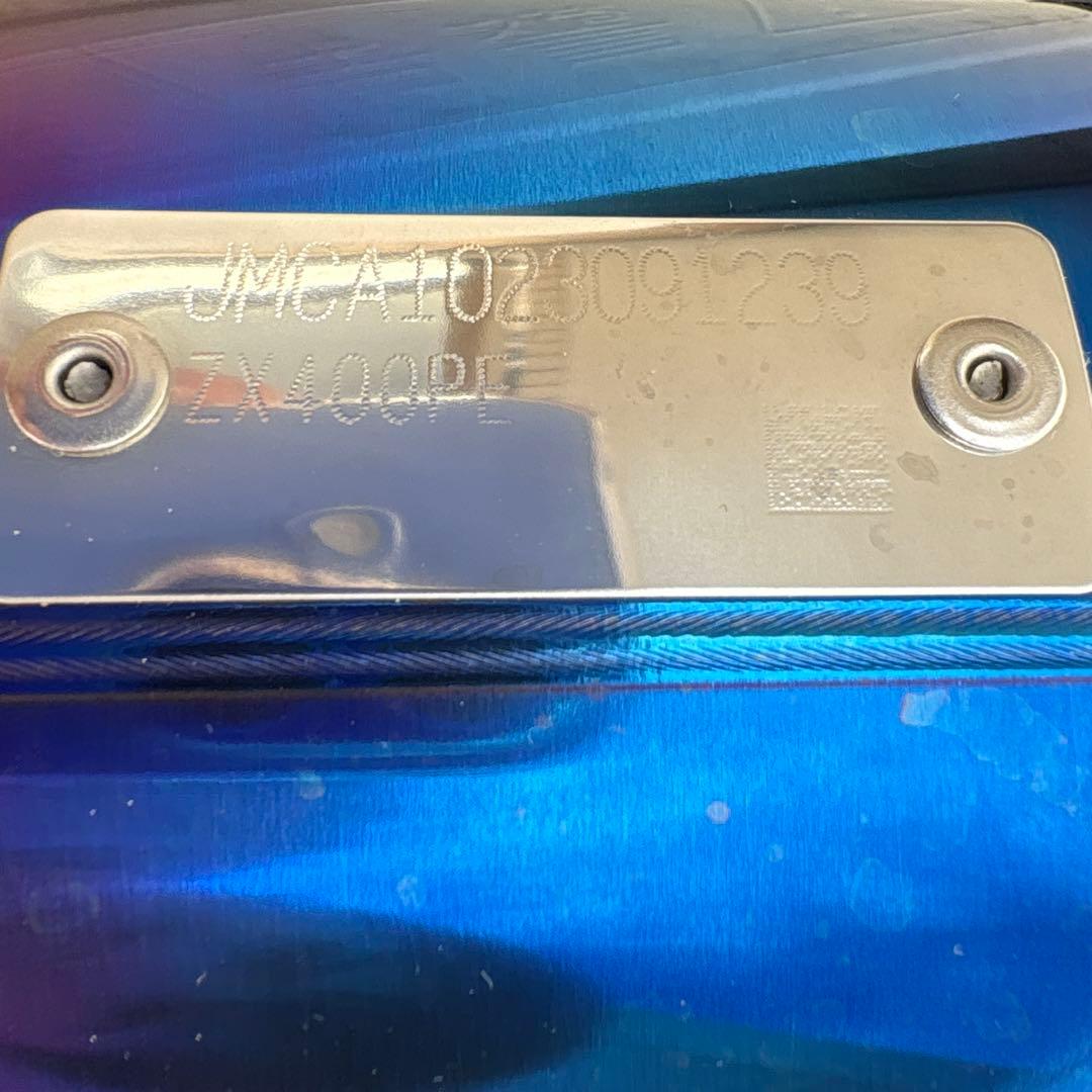 【Ninja ZX-4R(25R)】BEAMS R-EVO2スリップオンマフラー