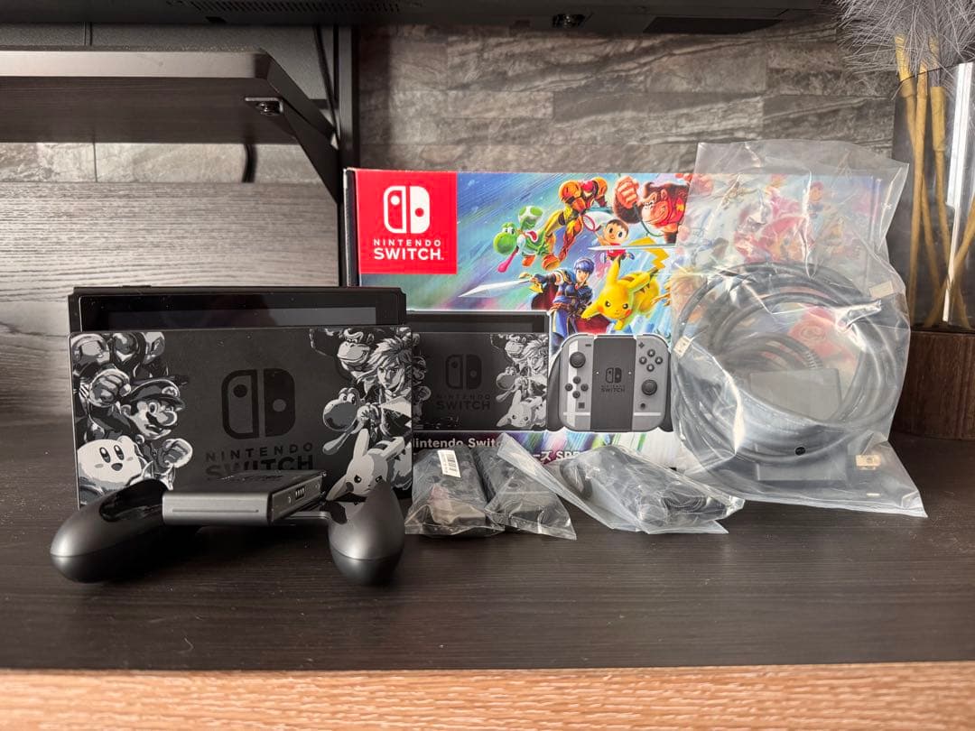 Nintendo Switch スマブラSPエディション 本体 付属品、箱付き