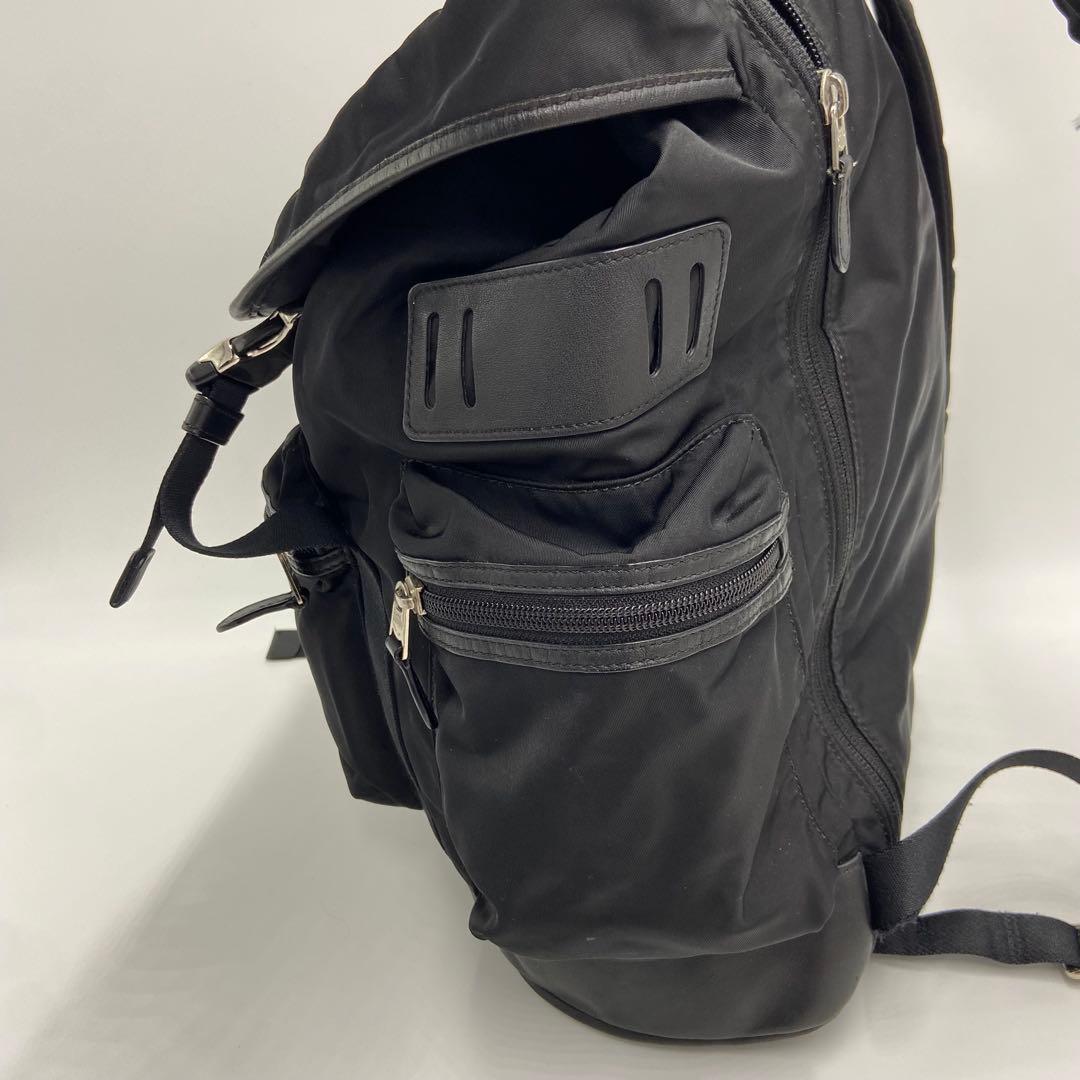 COACH コーチ バックパック ナイロン レザー ブラック F71884