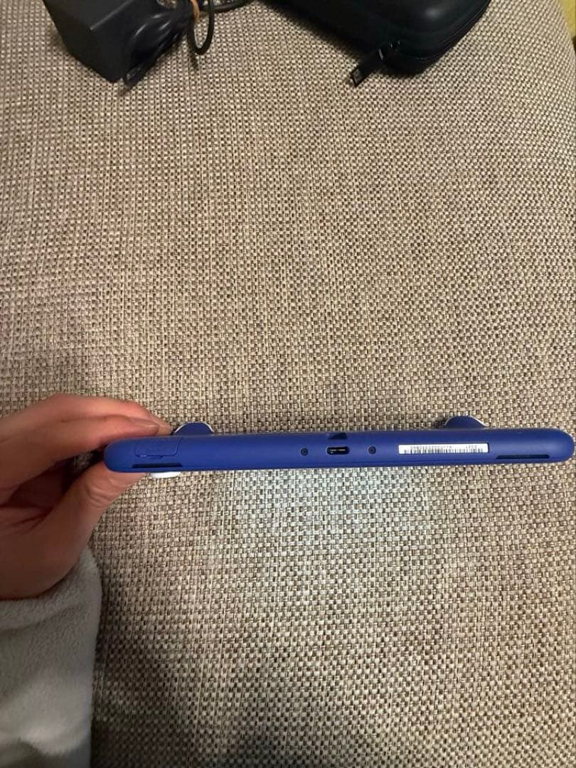 Nintendo スイッチライト パープル 本体 純正ACアダプター、ケース付き