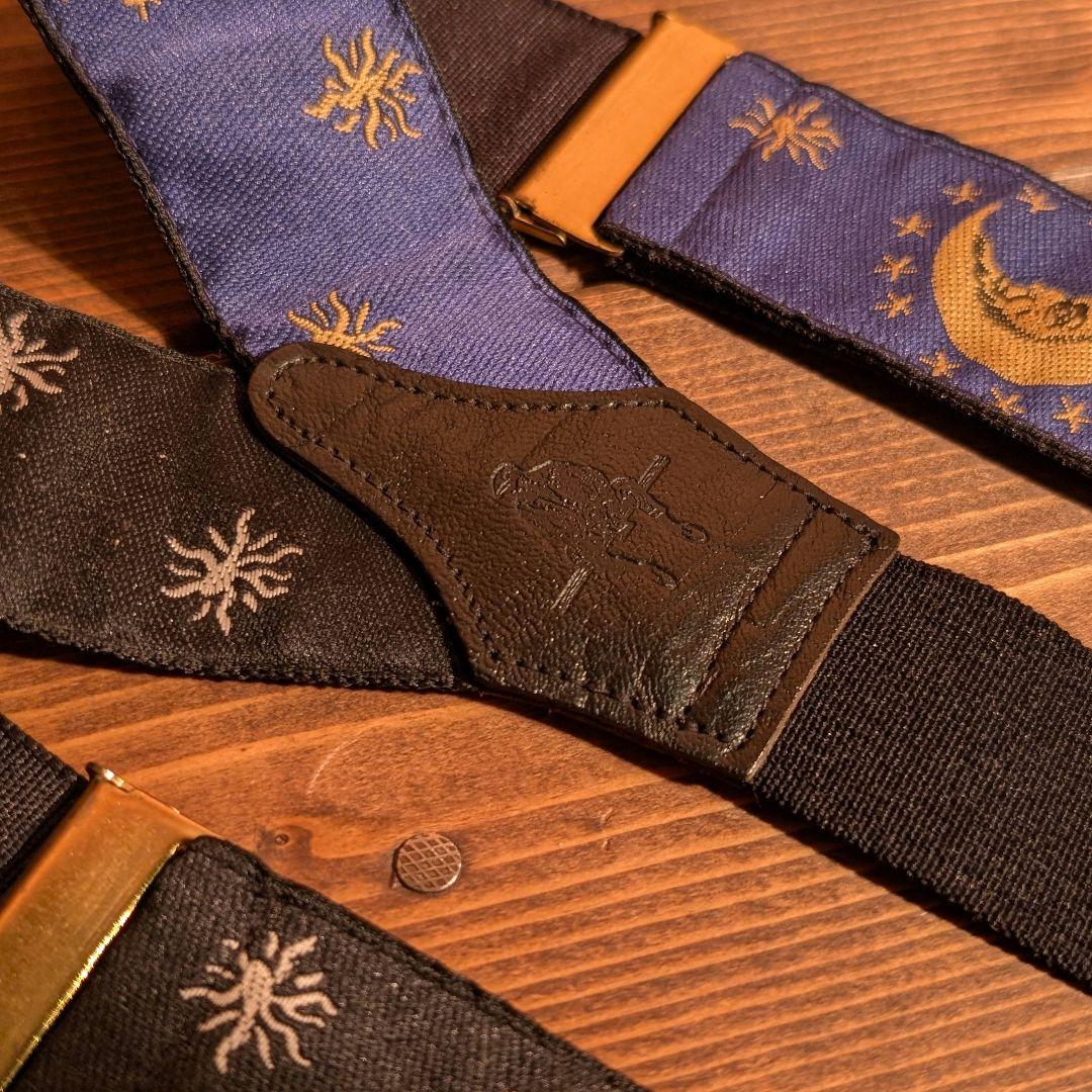 【極美品】PAUL STUART サスペンダー 本革 アルバートサーストン製