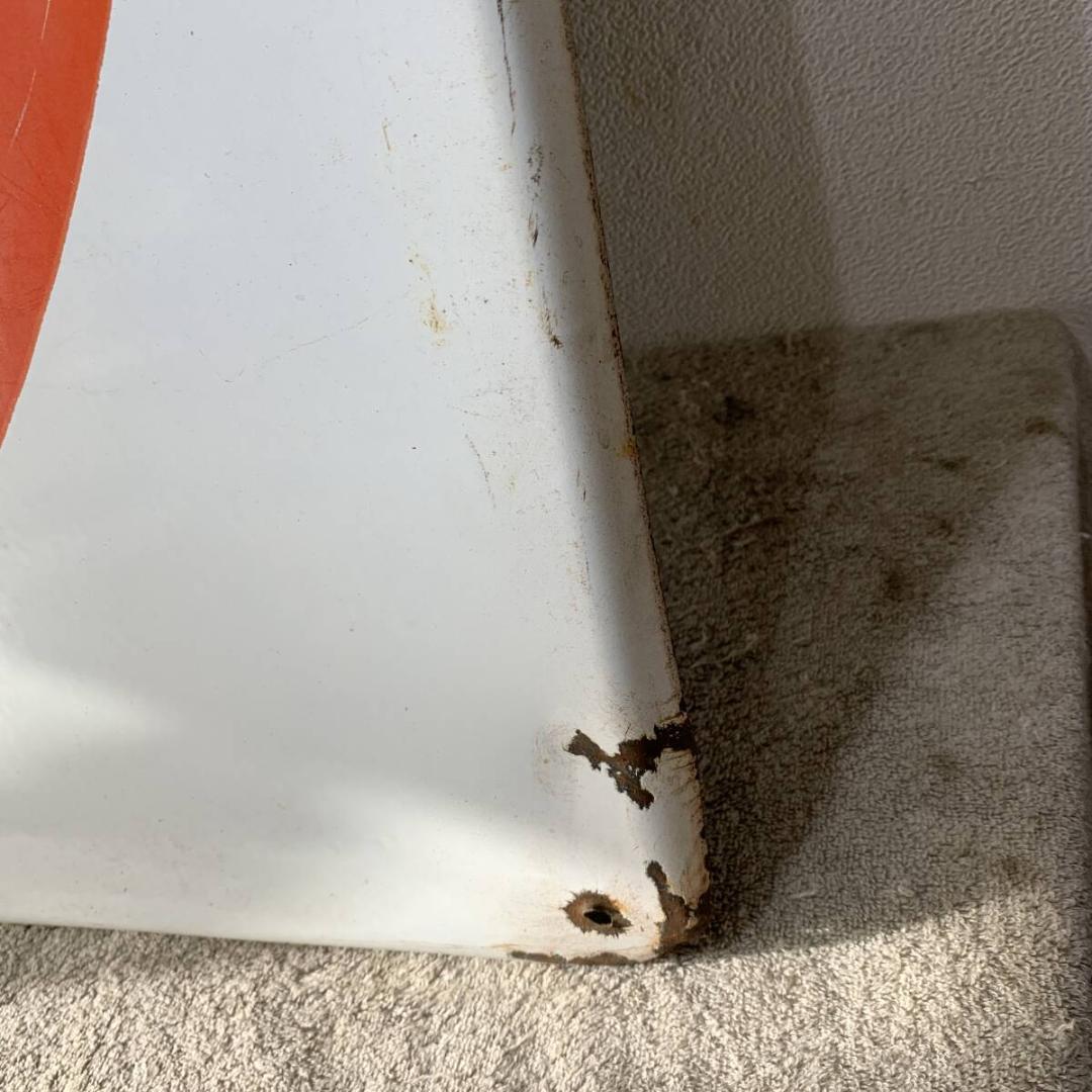 希少！　Kagome カゴメ　トマトケチャップ　ホーロー看板　　XZ4285