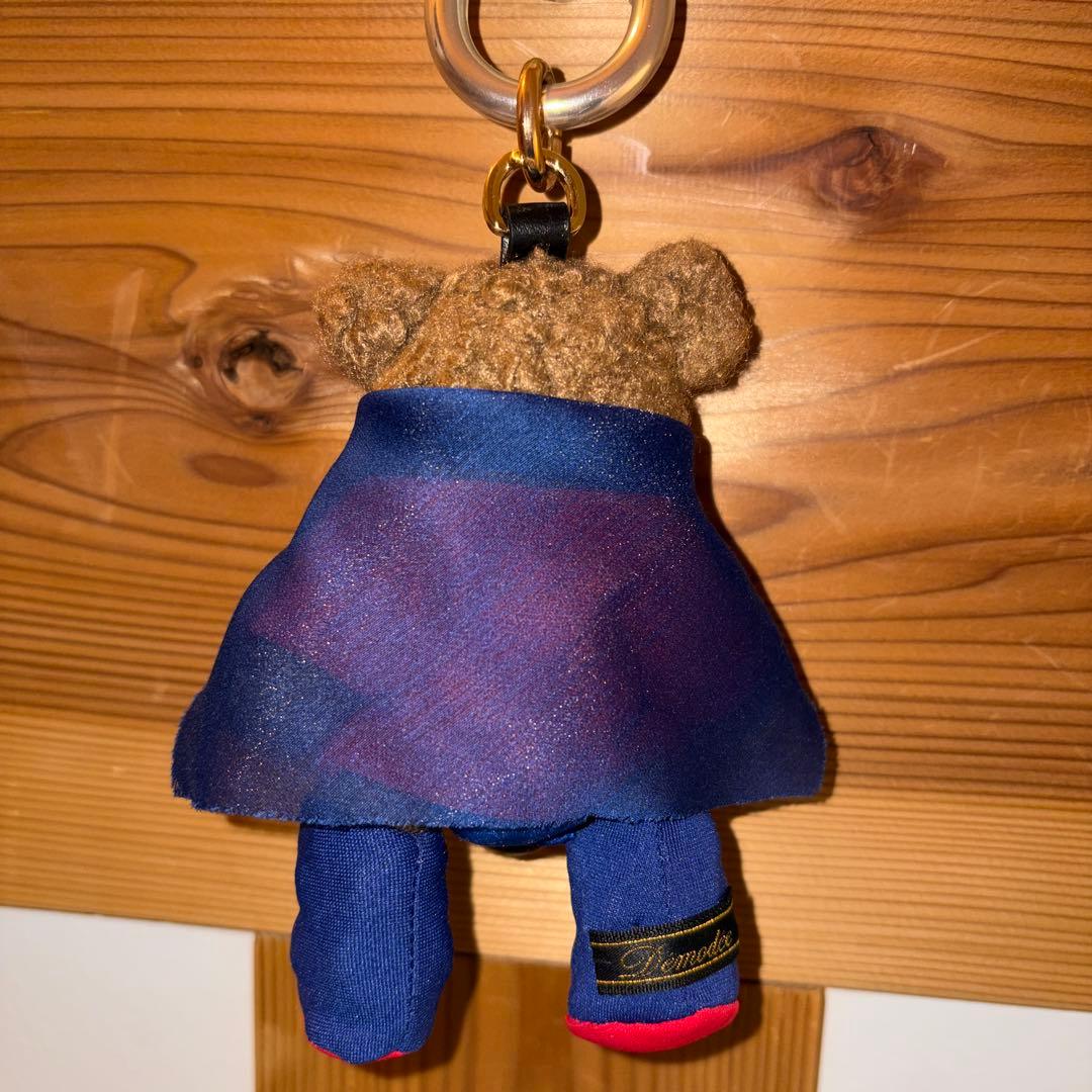 り*え様 DEMODEE デモデ　ベア　キーホルダー　チャーム　クマ　スーパーマ
