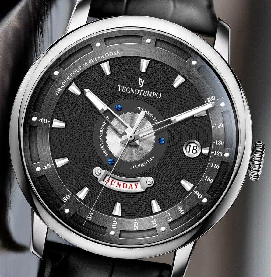 三連休値段！Tecnotempo 動脈拍数モニター30段階脈拍スケール付き