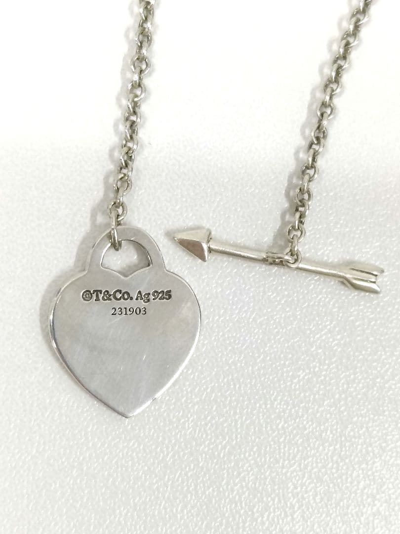 ティファニー リターントゥ ラブストラックハートネックレス