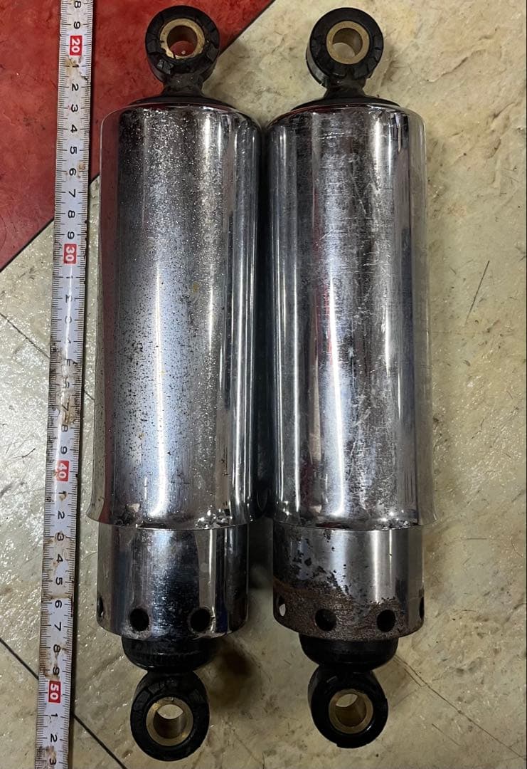 レア物　約28センチ　フルカバーサス　ショベル　パン　xs650 sr400