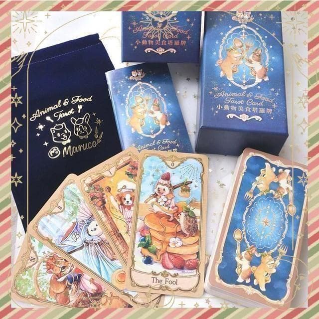 【正規品タロットカード】激かわイラスト✨日本未発売レア✨小動物と美食のタロット