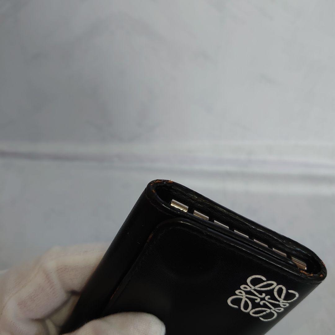おしゃれ✿ ロエベ キーケース 6連 アナグラム レザー メンズ レディース