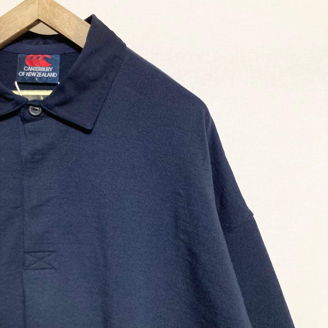 Lサイズ！タグ付き！SSZ × Canterbury ラガーシャツ
