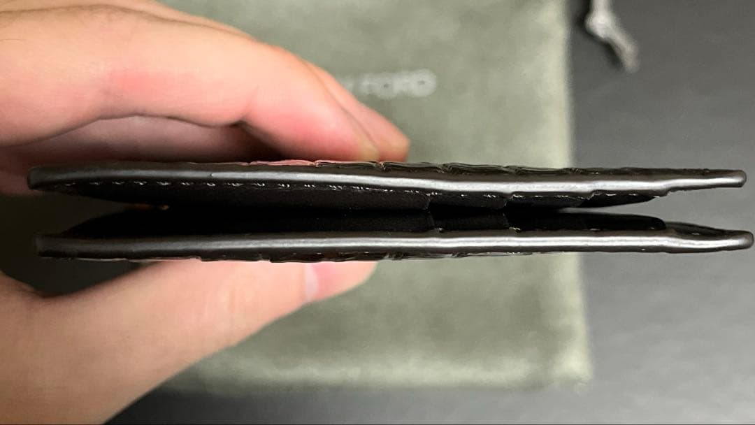 トムフォード　二つ折りマネークリップ