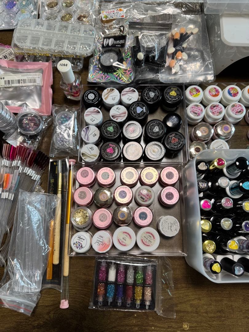 ネイルアート用品セット 多色