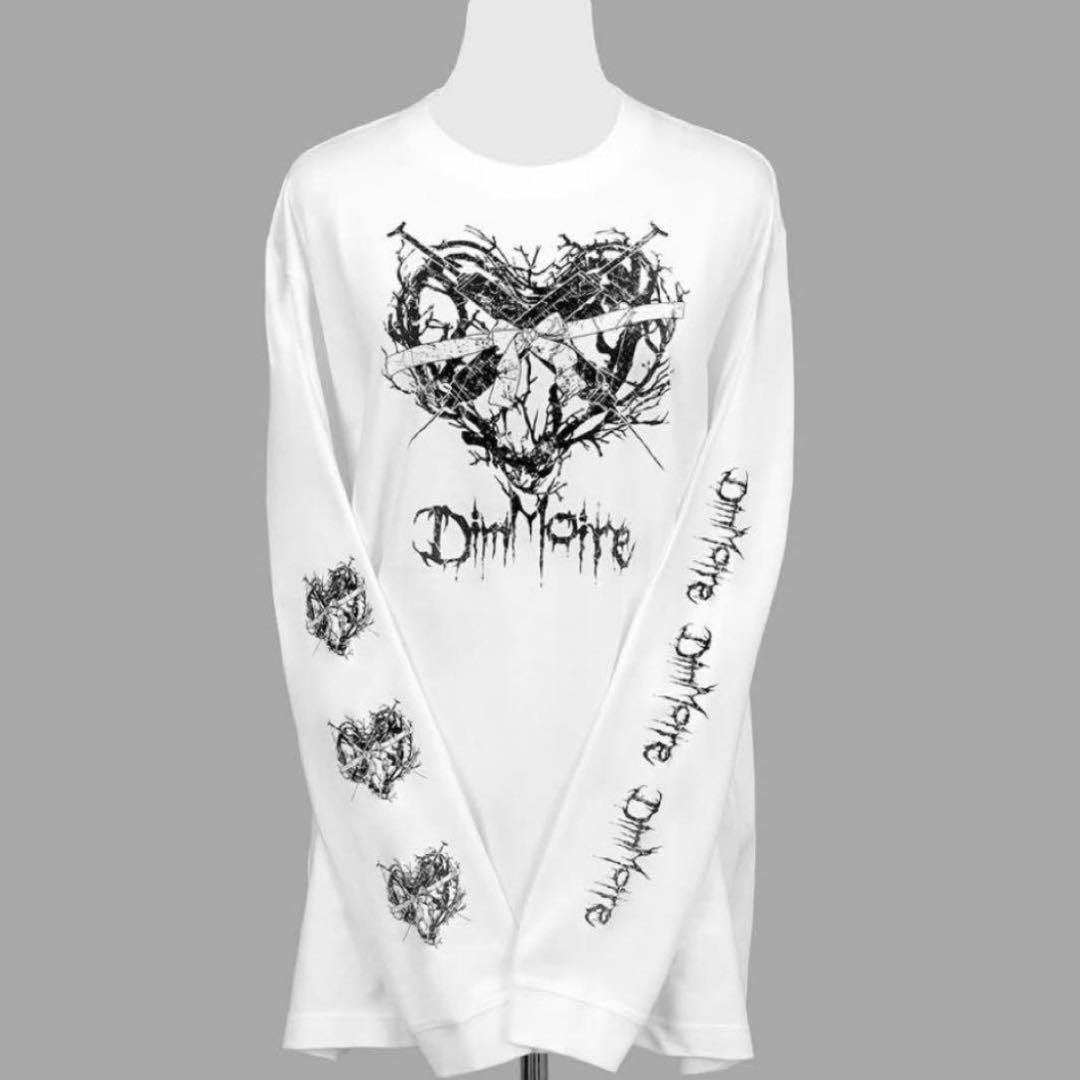 DimMoire ディムモアール Sickness ロンT ホワイト White