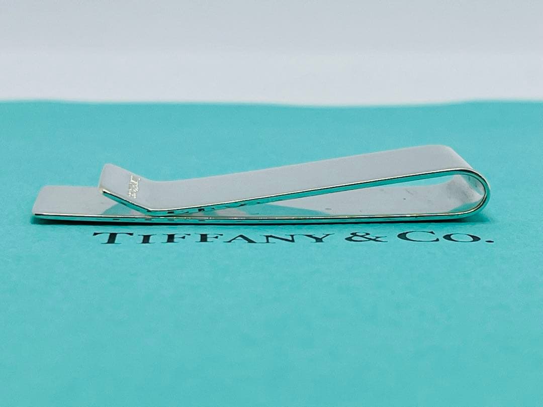 h227 ティファニー　エンジンターン　マネークリップ　シルバー　925